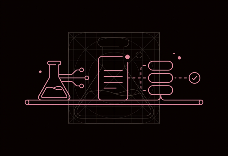 Blueprint: SDS document flowing through n8n automation pipeline